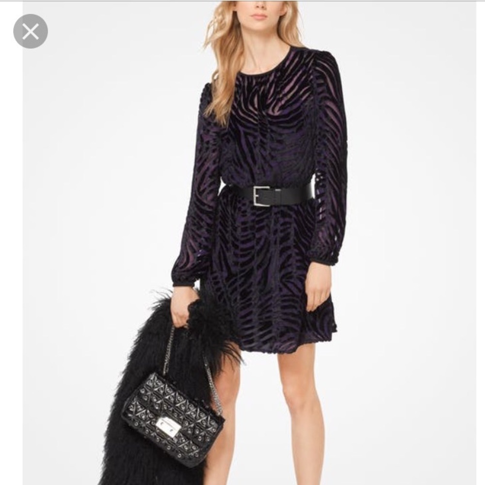 Host Pick Michael Kors Tiger Print Velvet Jacquard